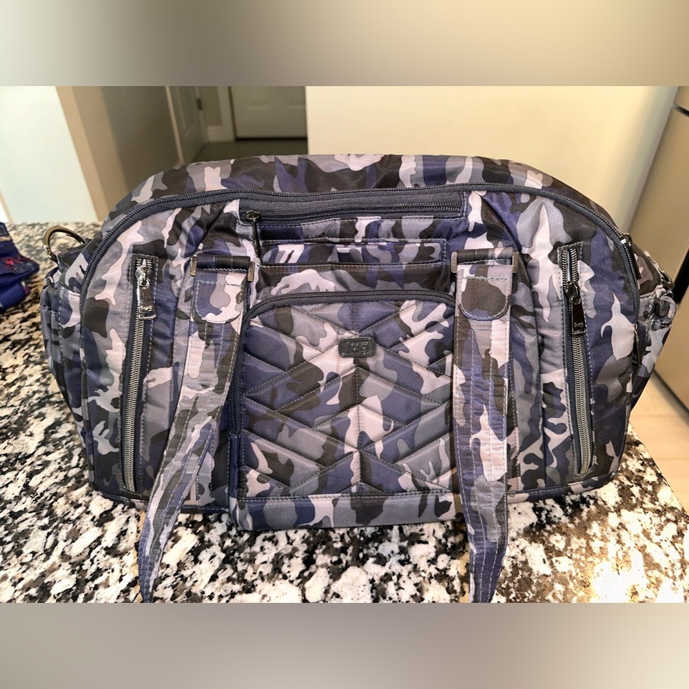 Lug Blue Camo Propeller Bag